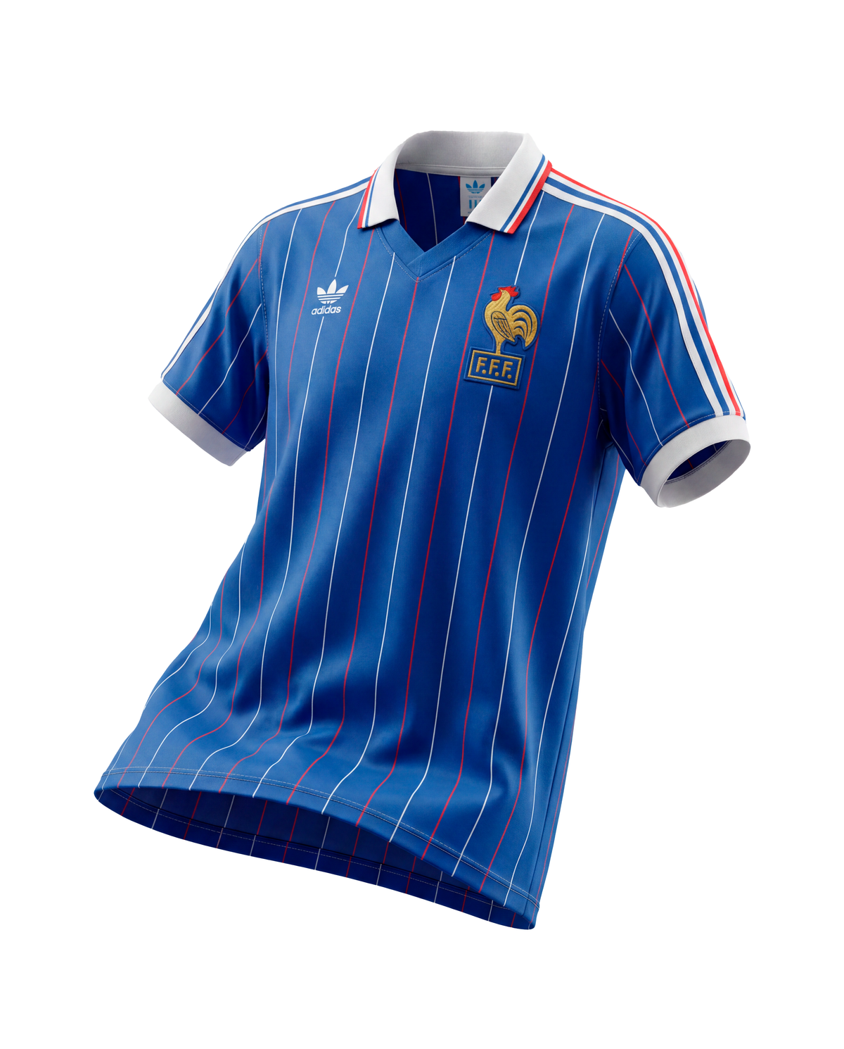 Camisa França Retrô 1982 - Azul