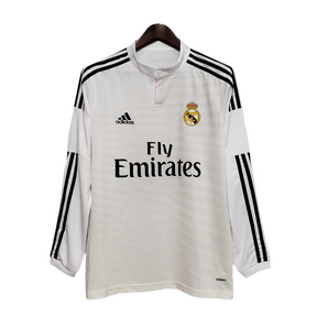 Camisa Manga Longa Real Madrid 14/15 - Branco