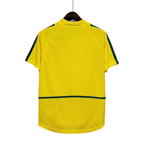 Camisa Seleção Brasileira Retrô 2002 Amarela -