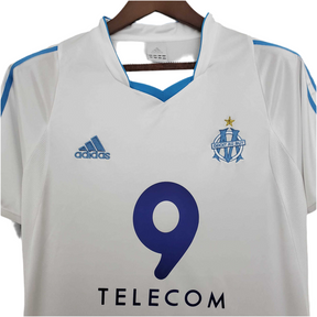 Camisa Marseille Retrô 2002/2003 Branca -
