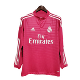 Camisa Manga Longa Real Madrid II 14/15 - Rosa