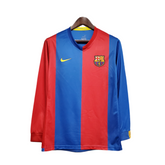 Camisa Manga Longa Barcelona 06/07 - Grená