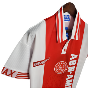 Camisa Ajax Retrô 1997/1998 - Vermelha e Branca