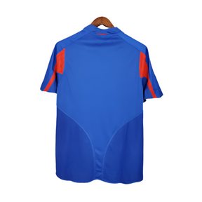 Camisa França Retrô 2004 Azul -