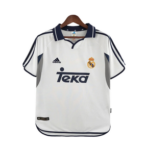 Camisa Real Madrid Retrô 00/01 - Branco