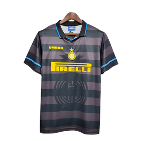 Camisa Inter de Milão Retrô 1997/1998 - Cinza