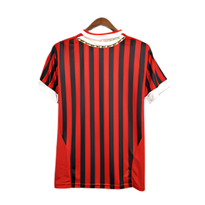 Camisa AC Milan Retrô 2011/2012 - Vermelha e Preta