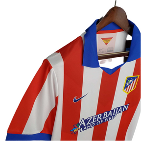 Camisa Atlético de Madrid Retrô 2014/2015 -  Branca e Vermelha