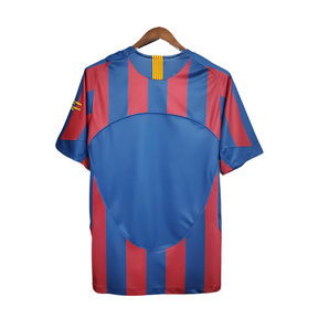 Camisa Barcelona Retrô 2006 - Azul e Vermelha