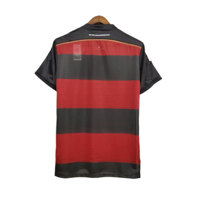 Camisa Alemanha Retrô 2014 Preto e Vermelha