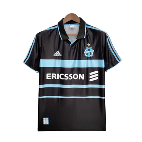Camisa Marseille Retrô 1999/2000 Preta -