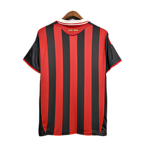 Camisa AC Milan Retrô 09/10 - Vermelha e Preta