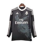 Camisa Manga Longa Real Madrid Third 14/15 - Preto