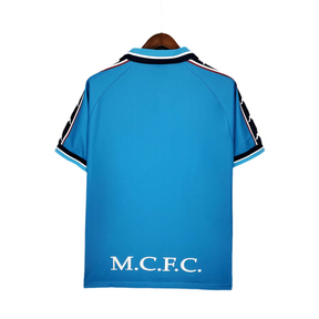 Camisa Manchester City Retrô 1997/1998 - Azul