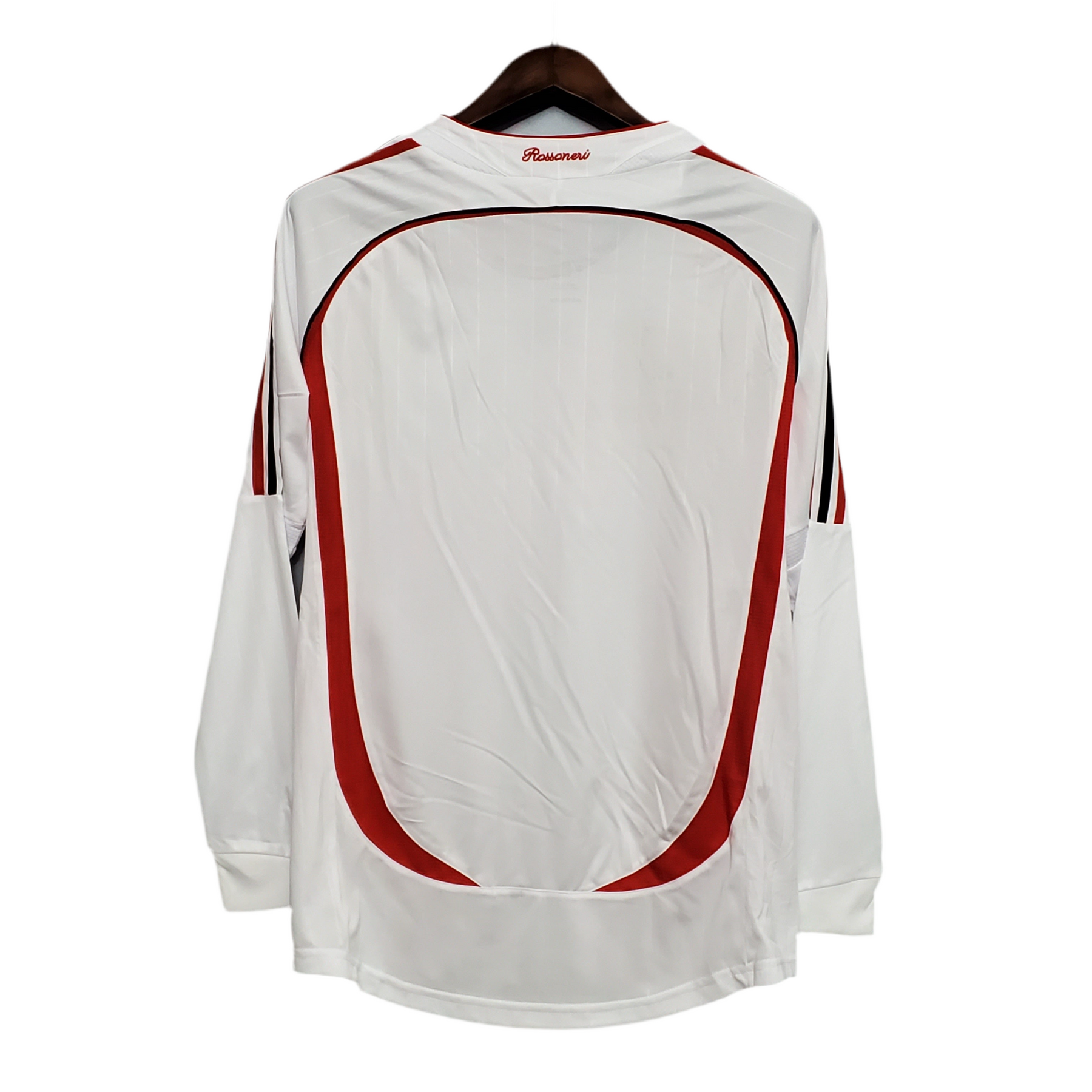 Camisa Manga Longa AC Milan Champions League 06/07 - Branco
