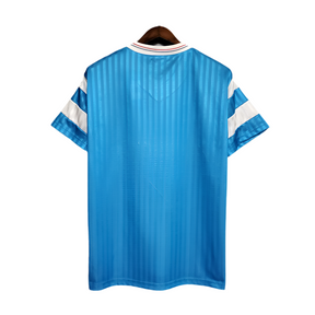 Camisa Marseille Retrô 1990 Azul -