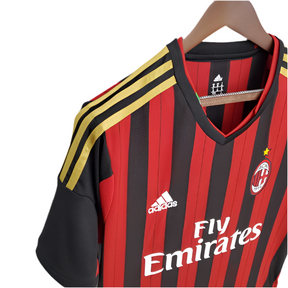 Camisa AC Milan Retrô 2013/2014 - Vermelha e Preta