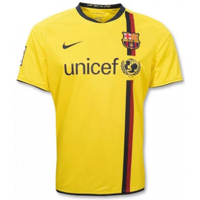 Camisa Barcelona Retrô 2008/2009 - Amarela