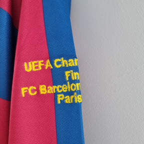 Camisa Manga Longa Barcelona 05/06 - Grená