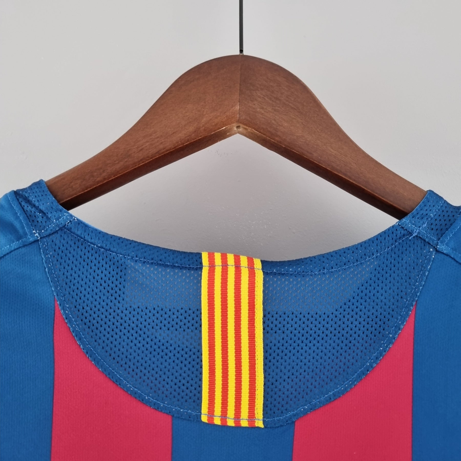 Camisa Manga Longa Barcelona 05/06 - Grená