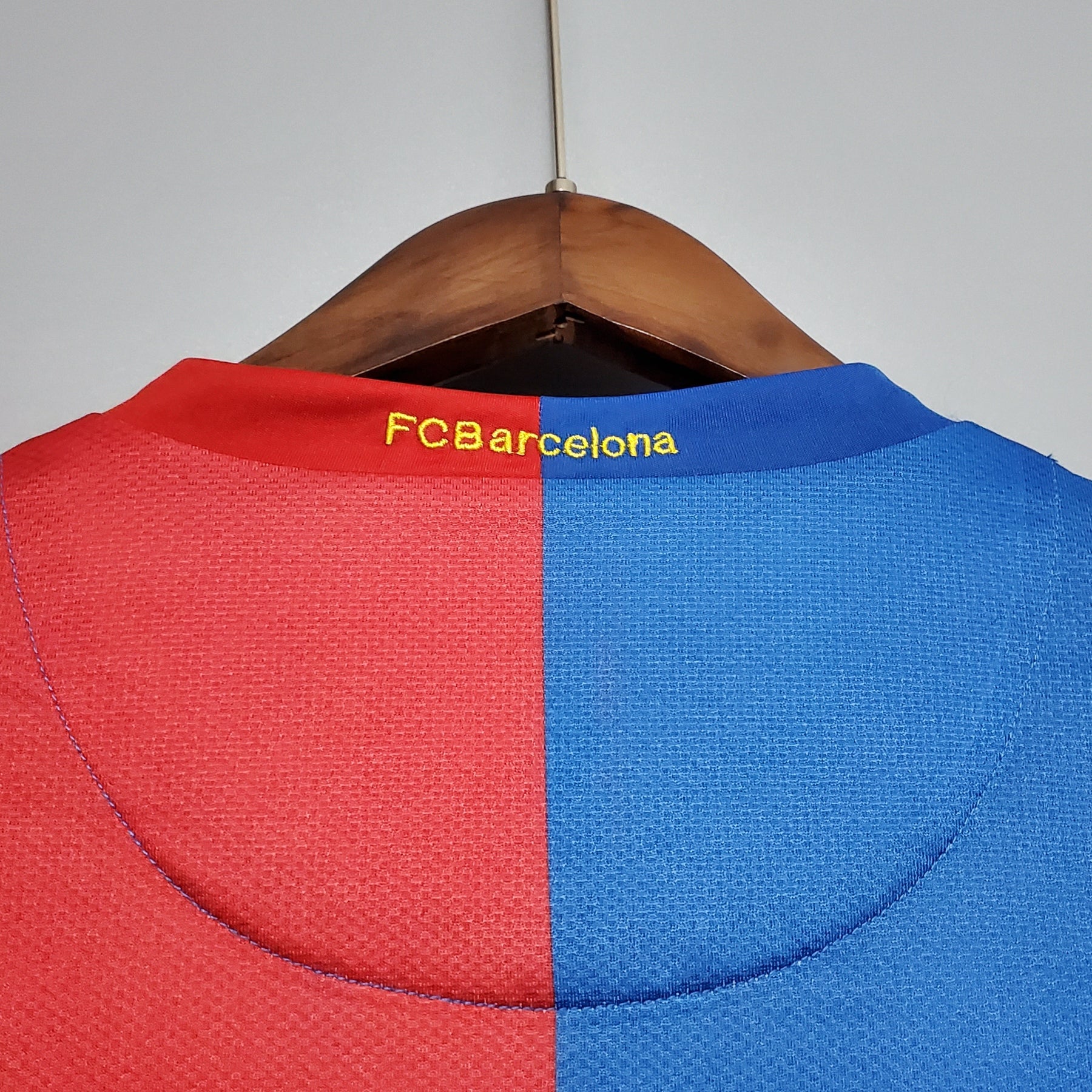 Camisa Manga Longa Barcelona 06/07 - Grená