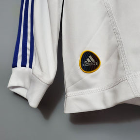 Camisa Manga Longa Real Madrid 10/11 - Branco