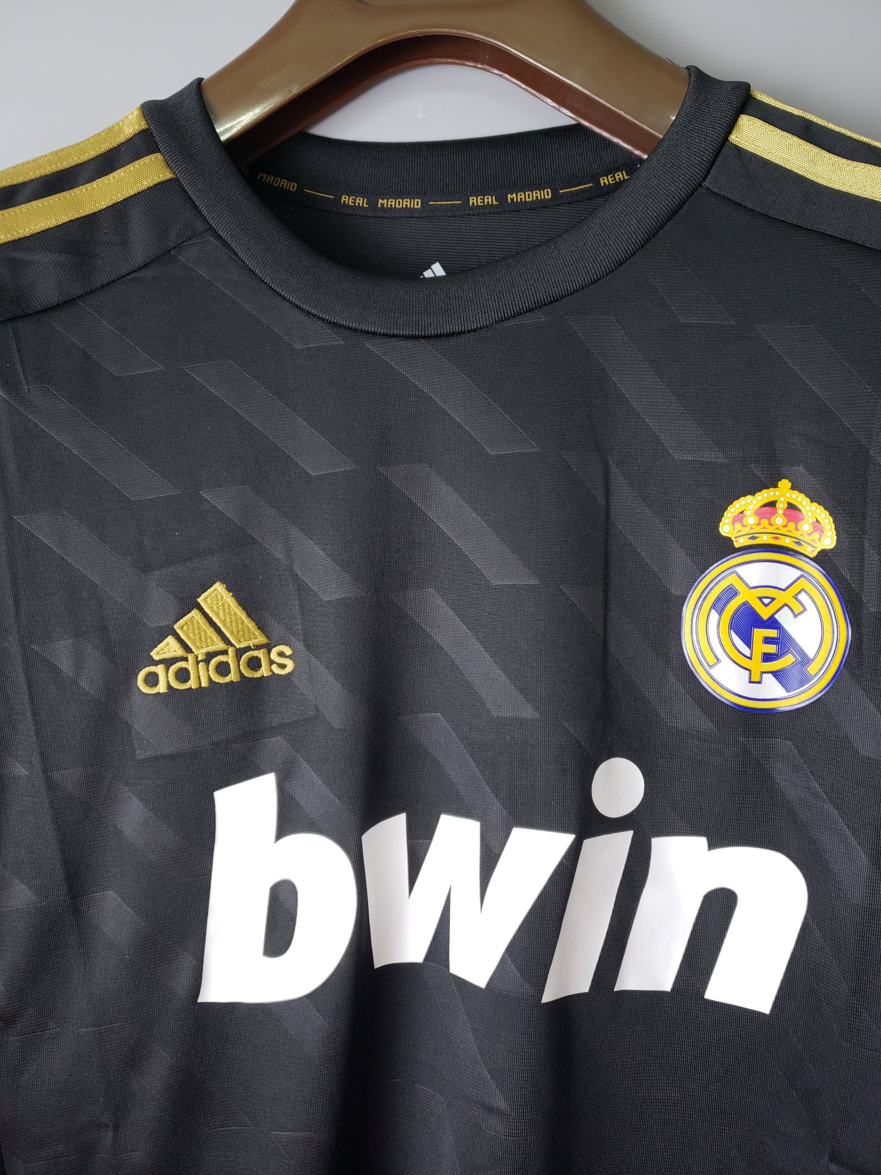 Camisa Manga Longa Real Madrid 2012 - Preto