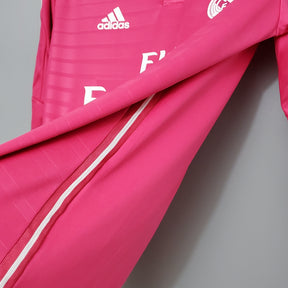Camisa Manga Longa Real Madrid II 14/15 - Rosa