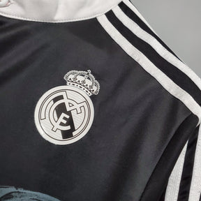 Camisa Manga Longa Real Madrid Third 14/15 - Preto