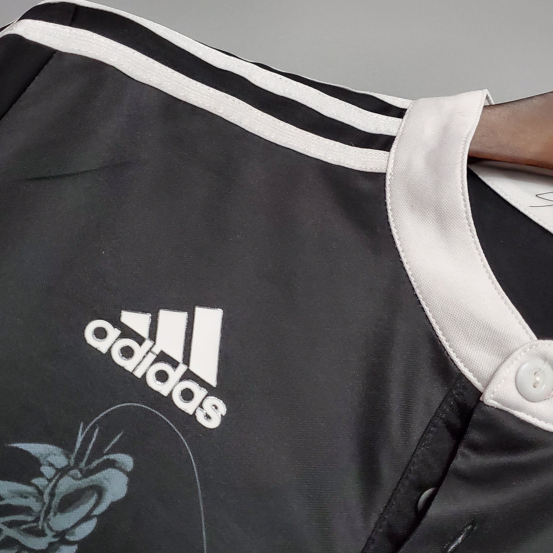 Camisa Manga Longa Real Madrid Third 14/15 - Preto