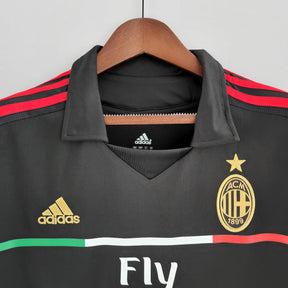 Camisa AC Milan Retrô III 11/12 - Preta