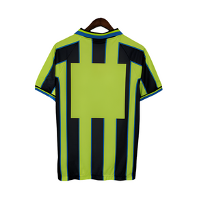 Camisa Manchester City Retrô 1998/1999  - Amarela e Preta