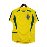 Camisa Seleção Brasileira Retrô 2002 Amarela -
