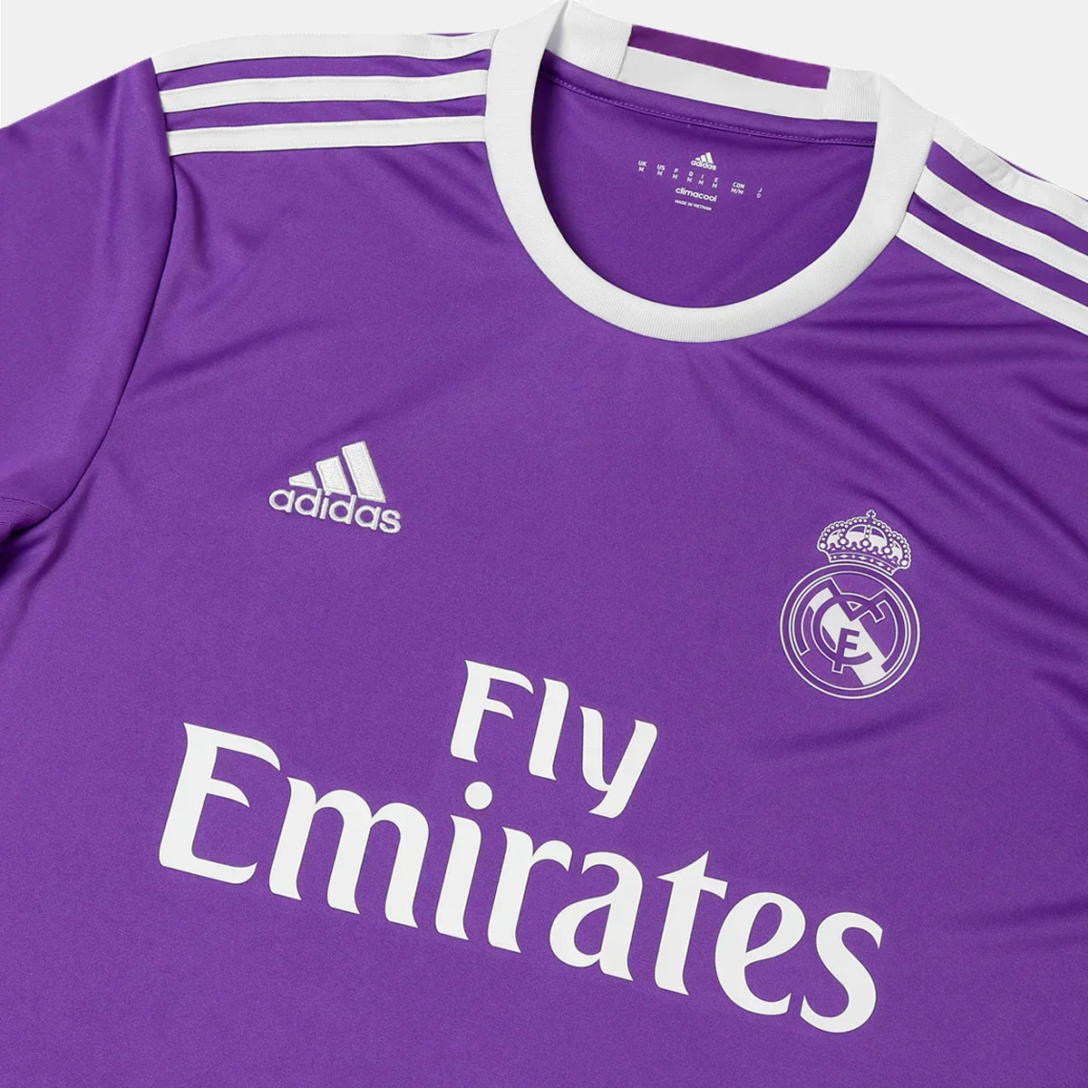 Camisa Real Madrid Retrô II 16/17 - Roxo