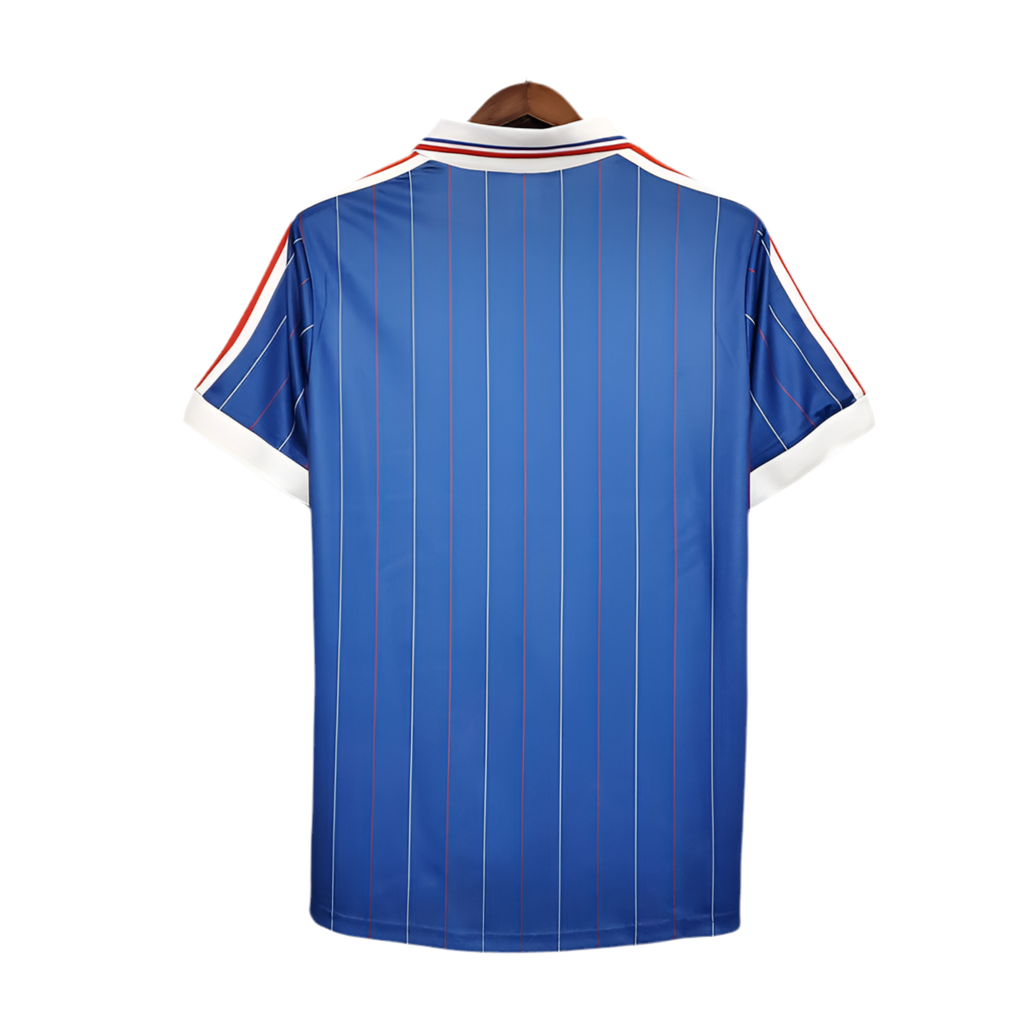 Camisa França Retrô 1982 - Azul