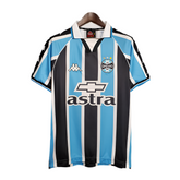 Camisa Grêmio Retrô 2000 Azul e Preta -