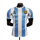 Camisa Argentina Retrô 1986 - Azul e Branca