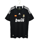 Camisa Real Madrid Retrô 08/09 - Preto