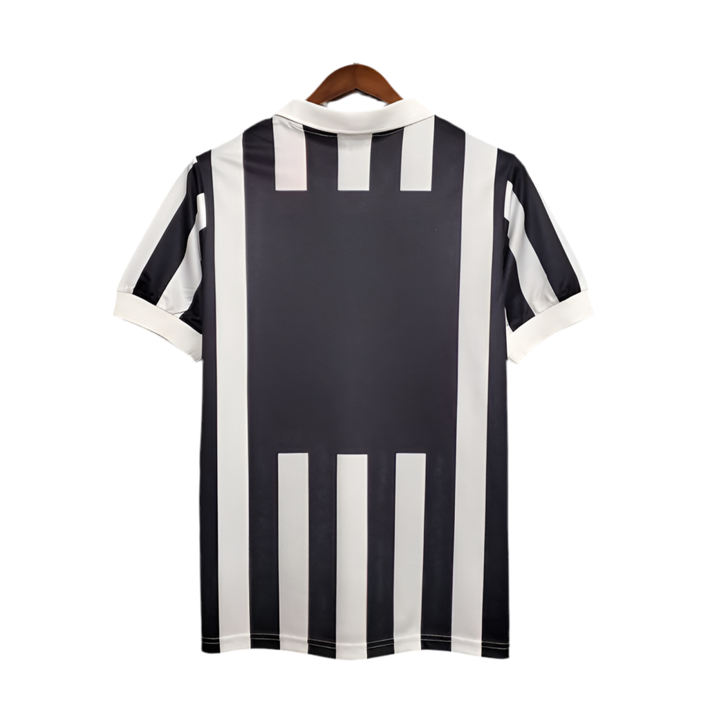 Camisa Juventus Retrô 1984/1985 - Preta e Branca