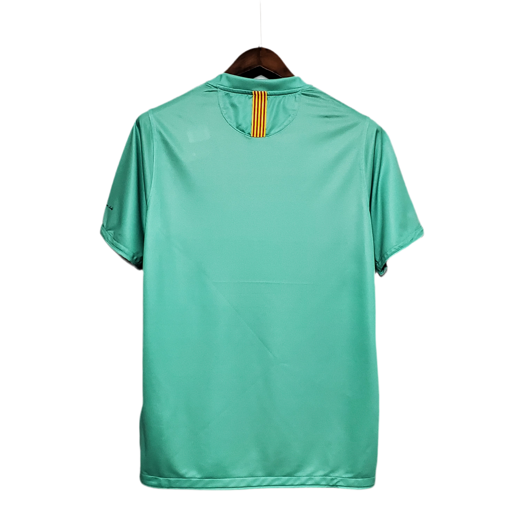 Camisa Barcelona Away 10/11 - Azul e Grená