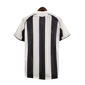 Camisa Newcastle Retrô 2005/2006 - Preta e Branca