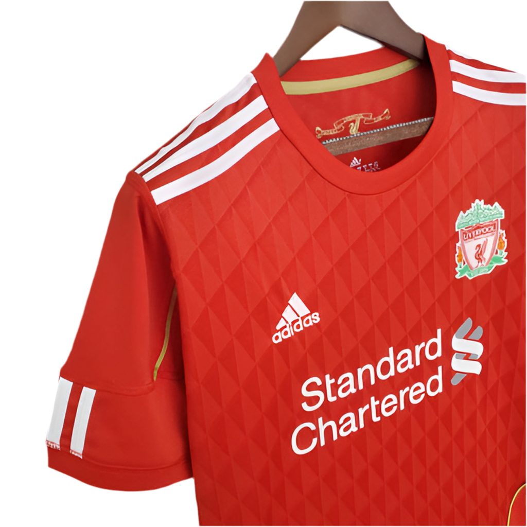 Camisa Liverpool Retrô 2010/2011 - Vermelha