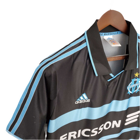 Camisa Marseille Retrô 1999/2000 Preta -