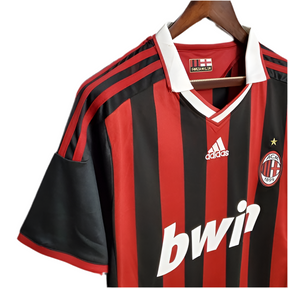 Camisa AC Milan Retrô 09/10 - Vermelha e Preta