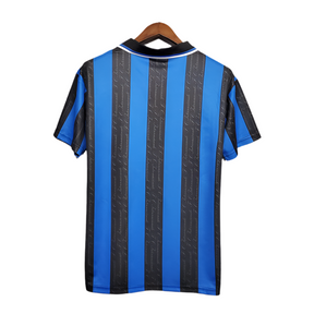Camisa Inter de Milão Retrô 1997/1998 - Azul e Preta