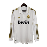 Camisa Manga Longa Real Madrid 11/12 - Branco