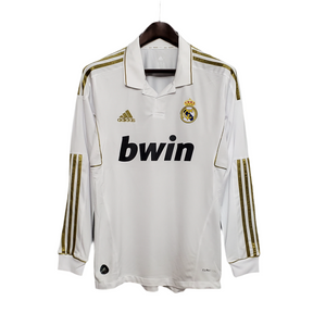 Camisa Manga Longa Real Madrid 11/12 - Branco