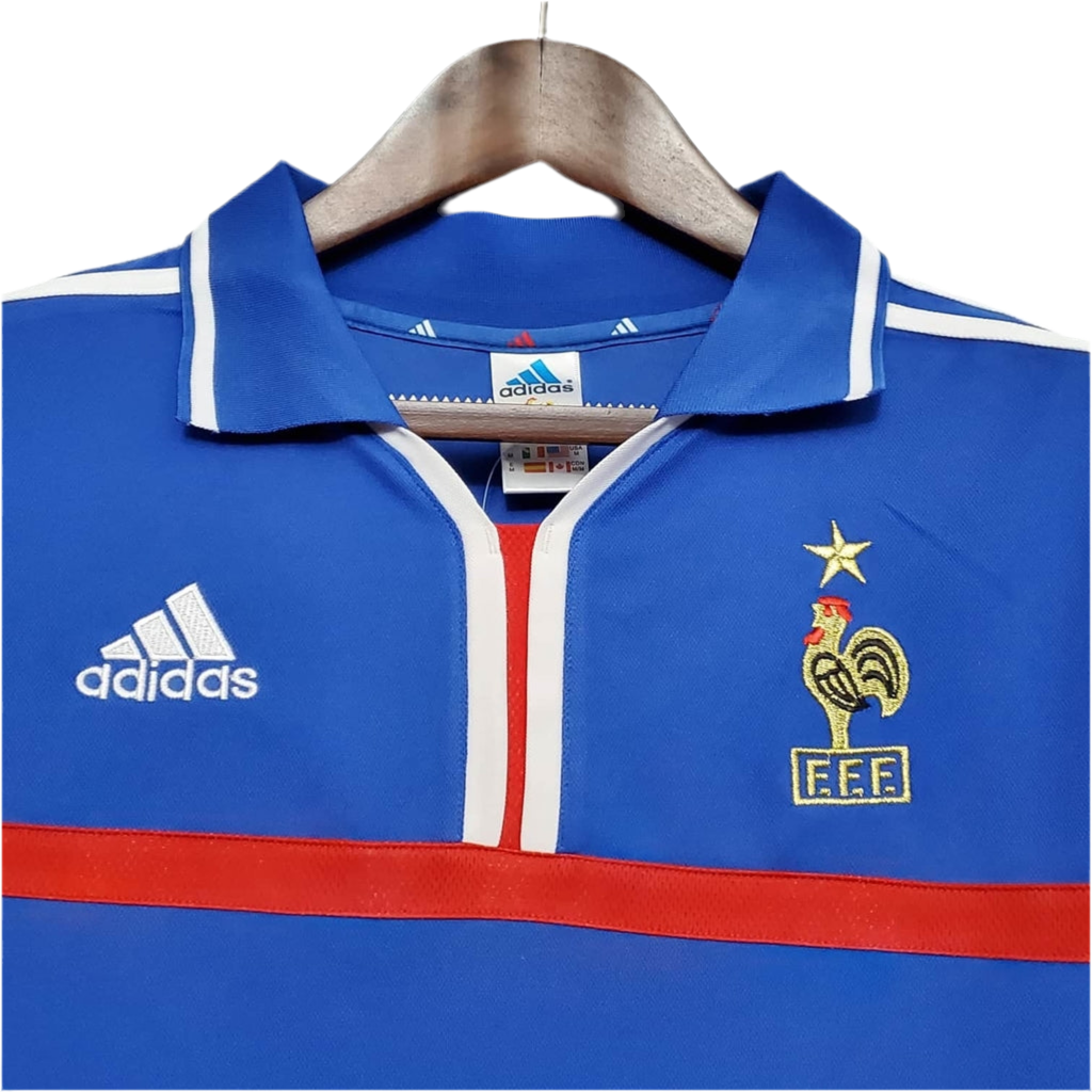 Camisa França Retrô 2000 Azul -