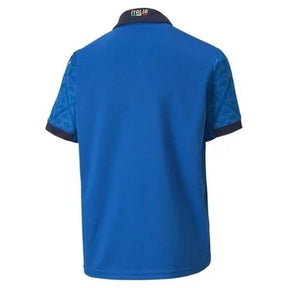 Camisa Itália Retrô com Patch - Azul