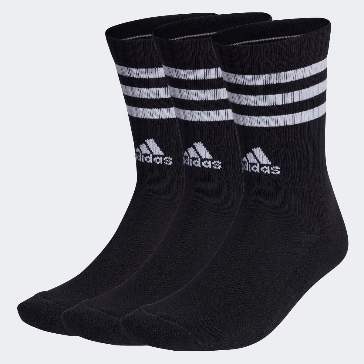 Kit 3 Pares Meia Adidas Cano Médio